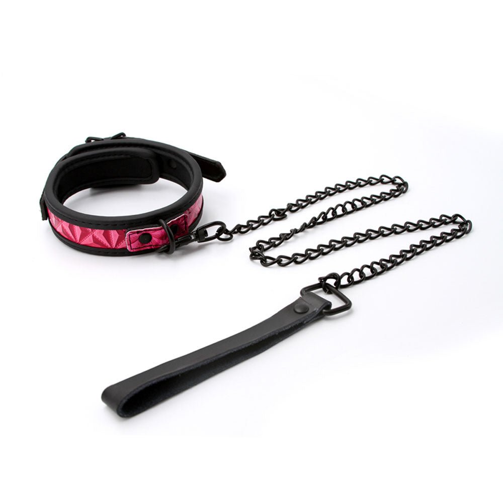 Sinful - 1 Inch Collar - Pink - Time4Task2Toys