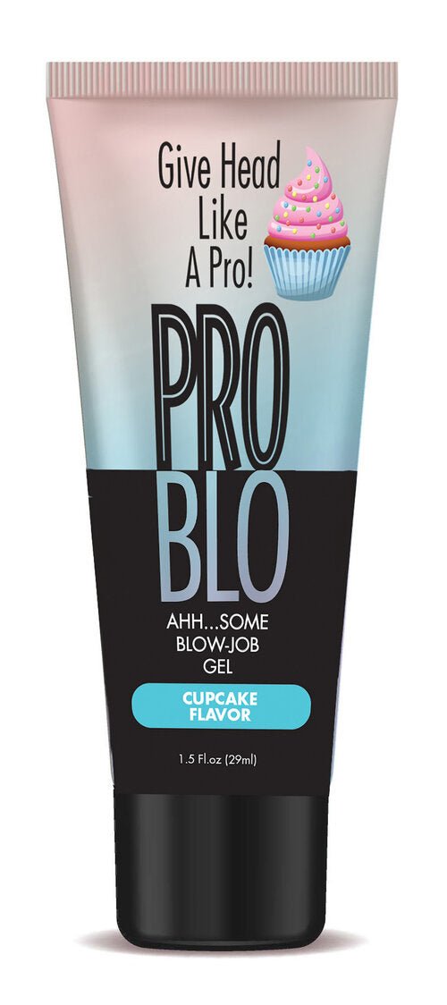 Problo Ahh...some Blow - Job Gel - Cupcake - 1.5 Fl. Oz. - Time4Task2Toys