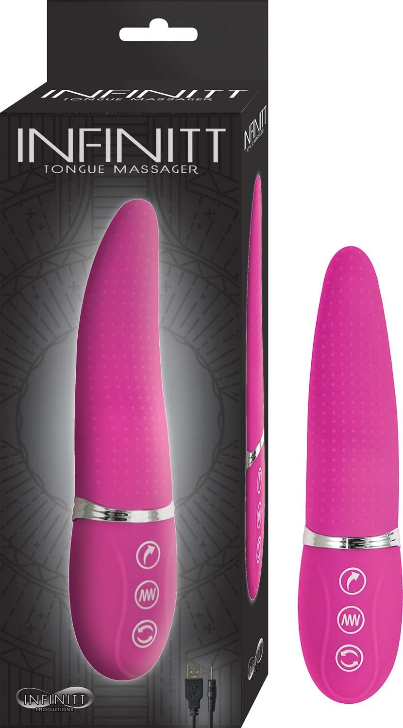 Infinitt Tongue Massager - Pink - Time4Task2Toys