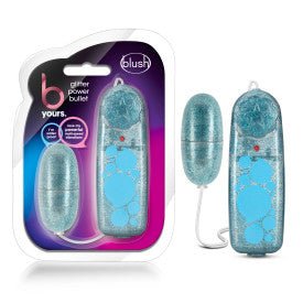 B Yours - Glitter Power Bullet - Blue - Time4Task2Toys