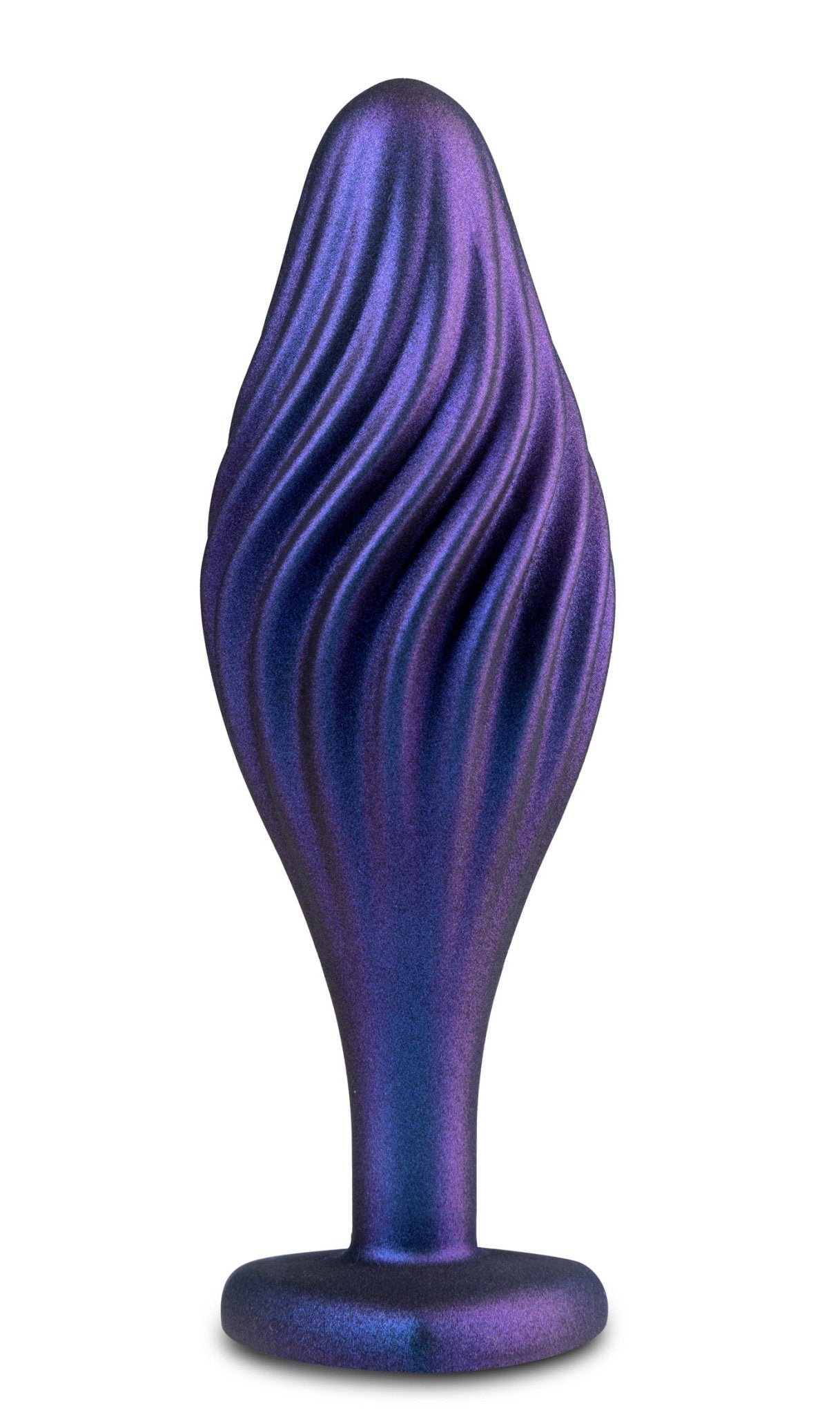 Anal Adventures Matrix - Swirling Bling Plug - Sapphire - Time4Task2Toys