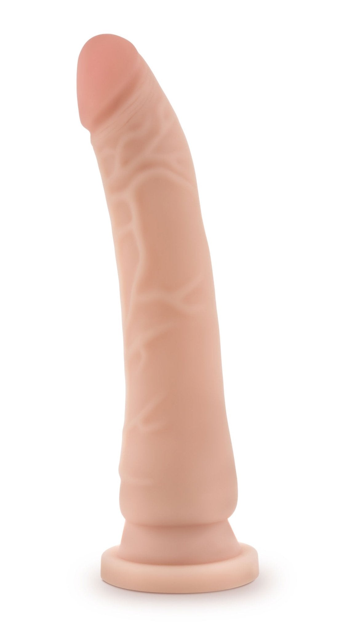 Dr. Skin Silicone - Dr. Noah - 8 Inch Dong With Suction Cup - Vanilla - Time4Task2Toys