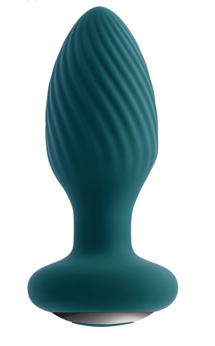 Playboy Pleasure - Spinning Tail Teaser - Butt Plug - Deep Teal - Time4Task2Toys