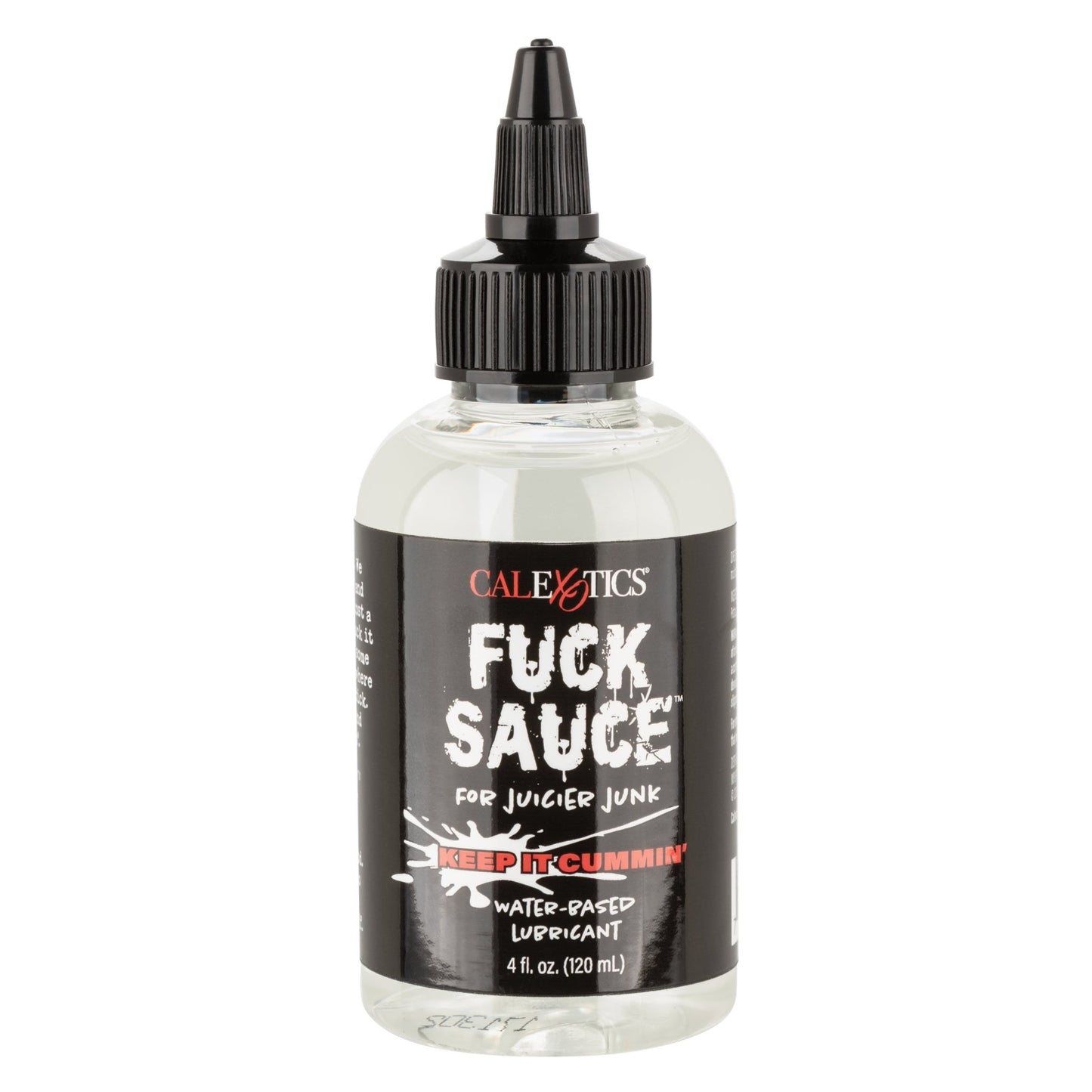 Fuck Sauce Water - Based Lubricant - 4 Oz - Time4Task2Toys