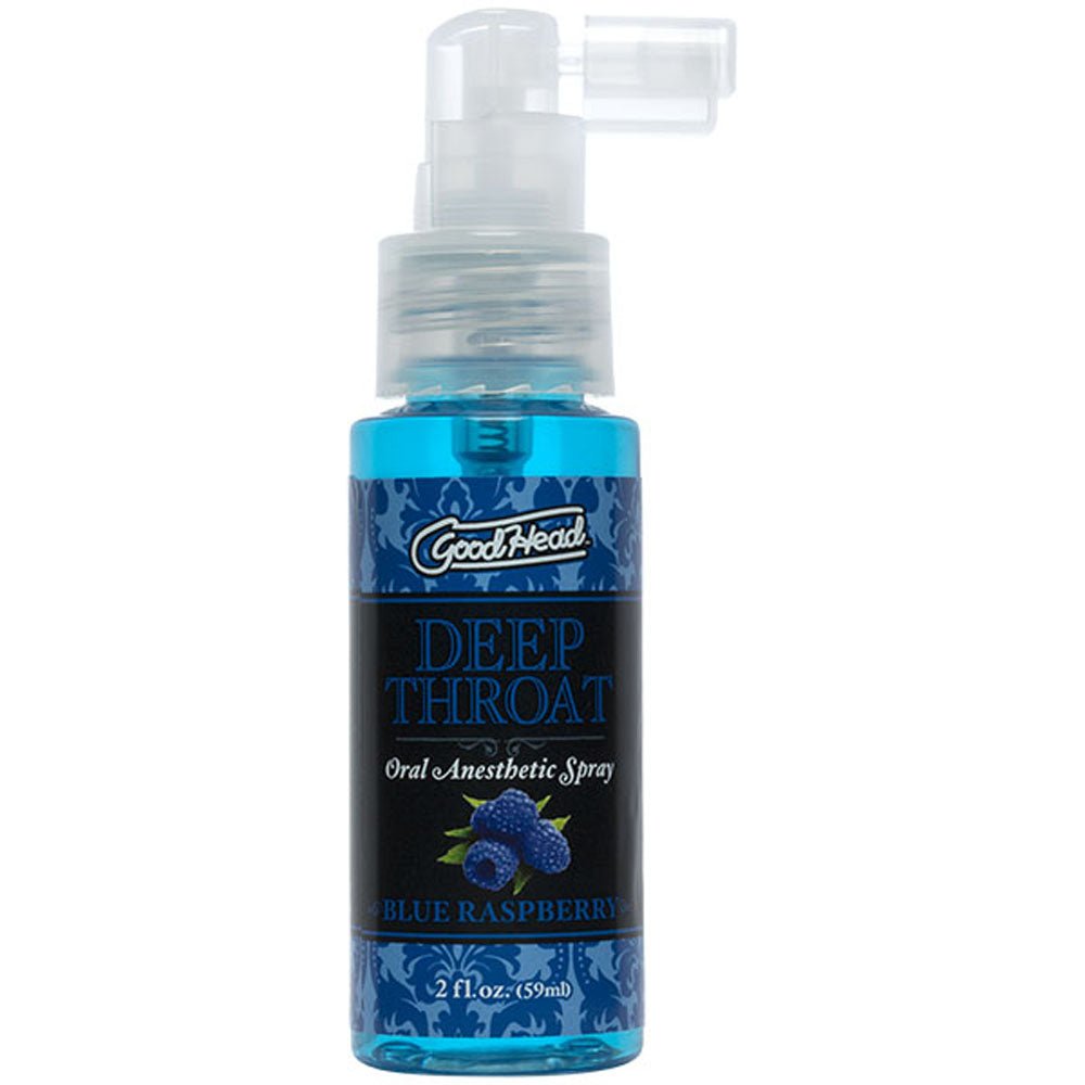 Goodhead - Deep Throat Spray - Blue Raspberry - Time4Task2Toys