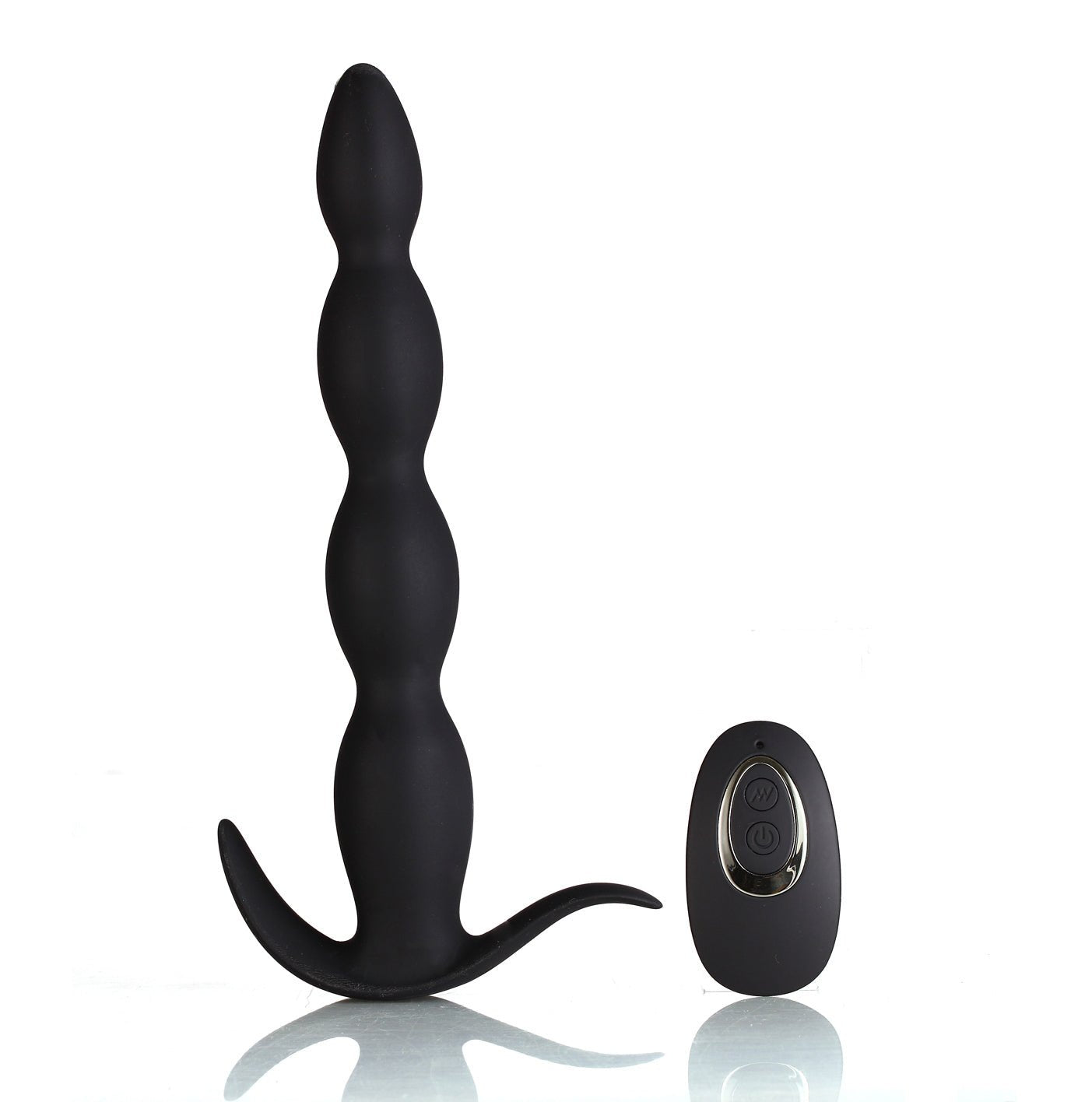 Mason Remote Control Silicone Butt Plug - Black - Time4Task2Toys