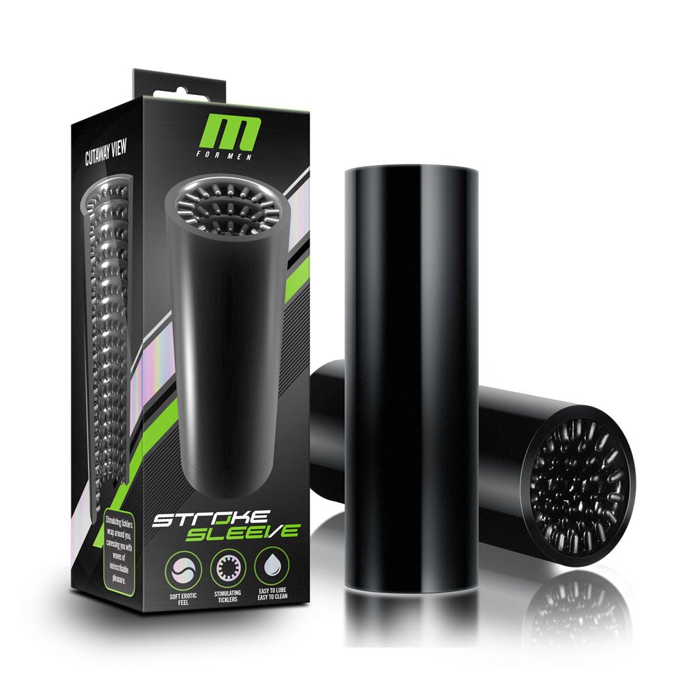 M for Men - Stroke Sleeve - Black - Time4Task2Toys