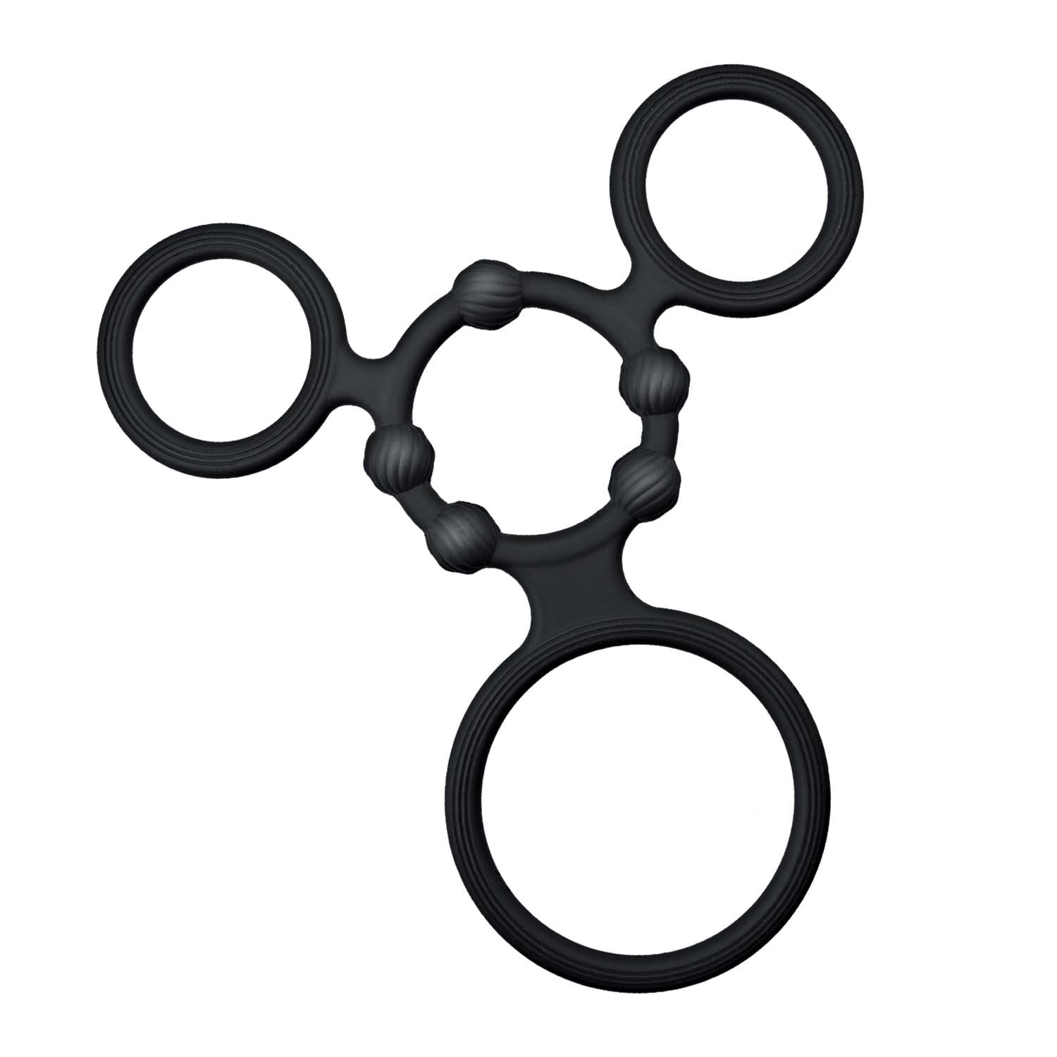 "Enhancer Quad Cockring - Black NW3288-1"