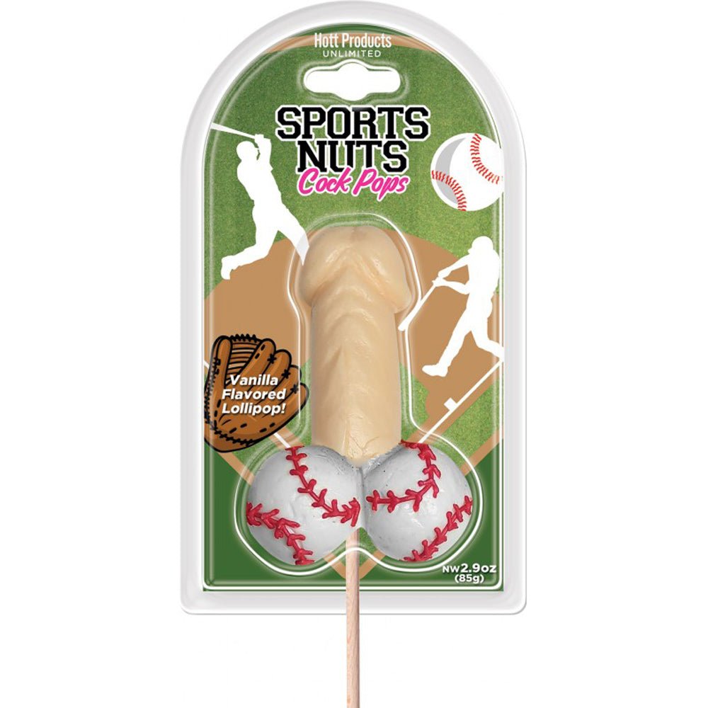 Sports Nuts Cock Pops Baseballs Vanilla Lovers - Time4Task2Toys