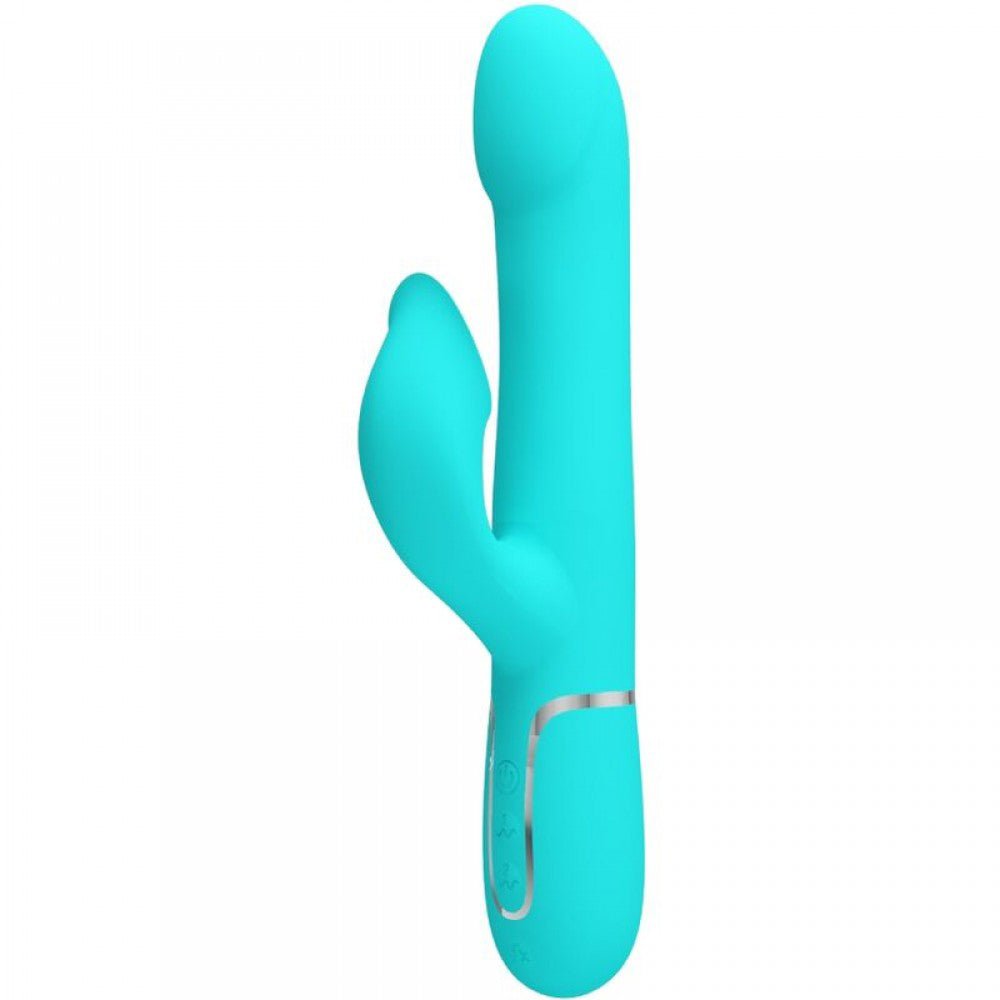 Falin Rabbit Vibrator Pearls - Turquoise - Time4Task2Toys