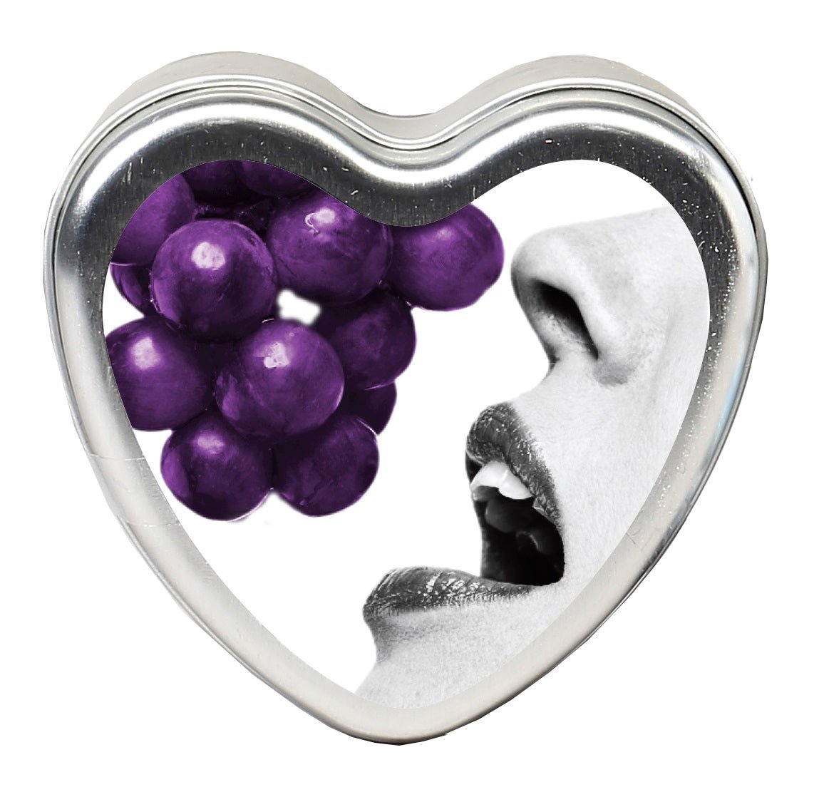 Edible Heart Candle - Grape - 4 Oz. - Time4Task2Toys