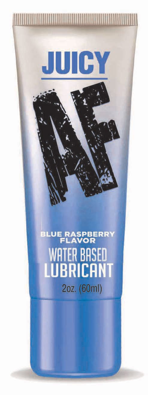 Juicy Af - Blueberry Water Based Lubricant - 2 Oz - Time4Task2Toys