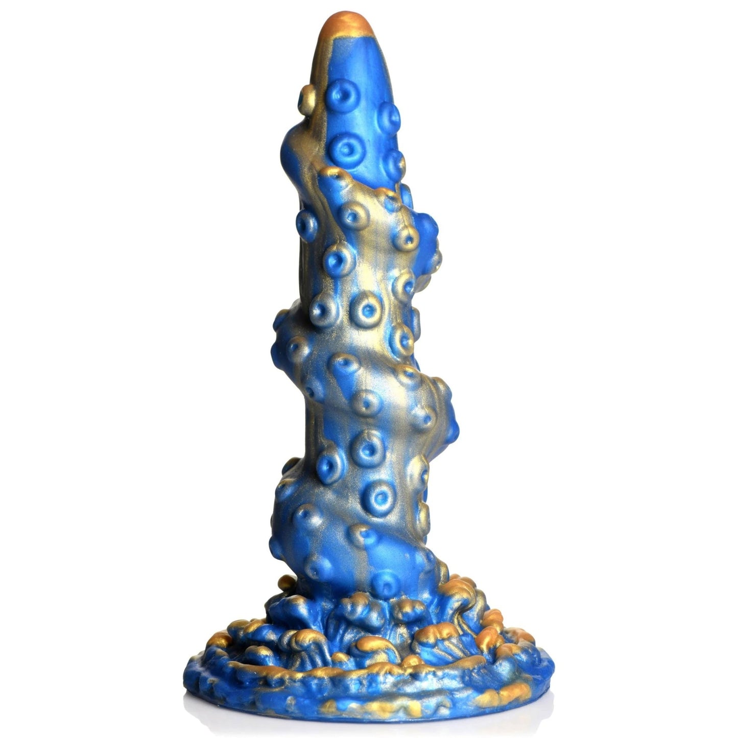 Lord Kraken Tentacled Silicone Dildo - Blue - Time4Task2Toys