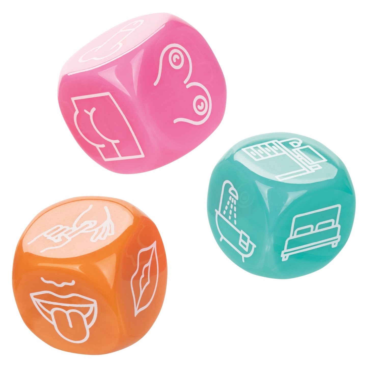 Naughty Bits Roll With It Icon - Based Sex Dice Game - Time4Task2Toys