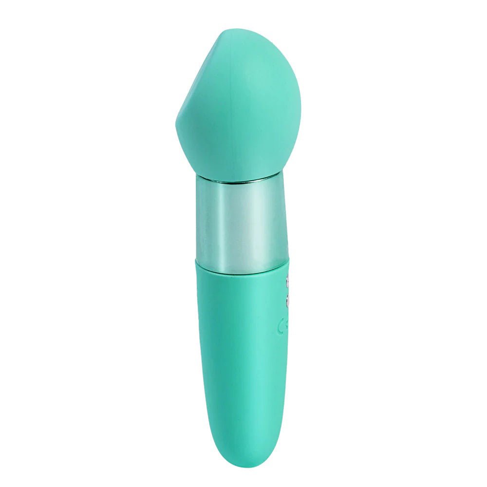 Rina Rechargeable Dual Motor Silicone 15 - Function Vibrator - Green - Time4Task2Toys