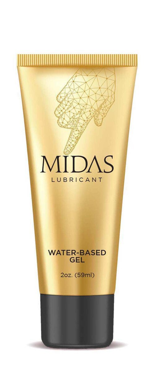 Midas Lubricant - Water - Based Gel - 2 Fl. Oz. - Time4Task2Toys