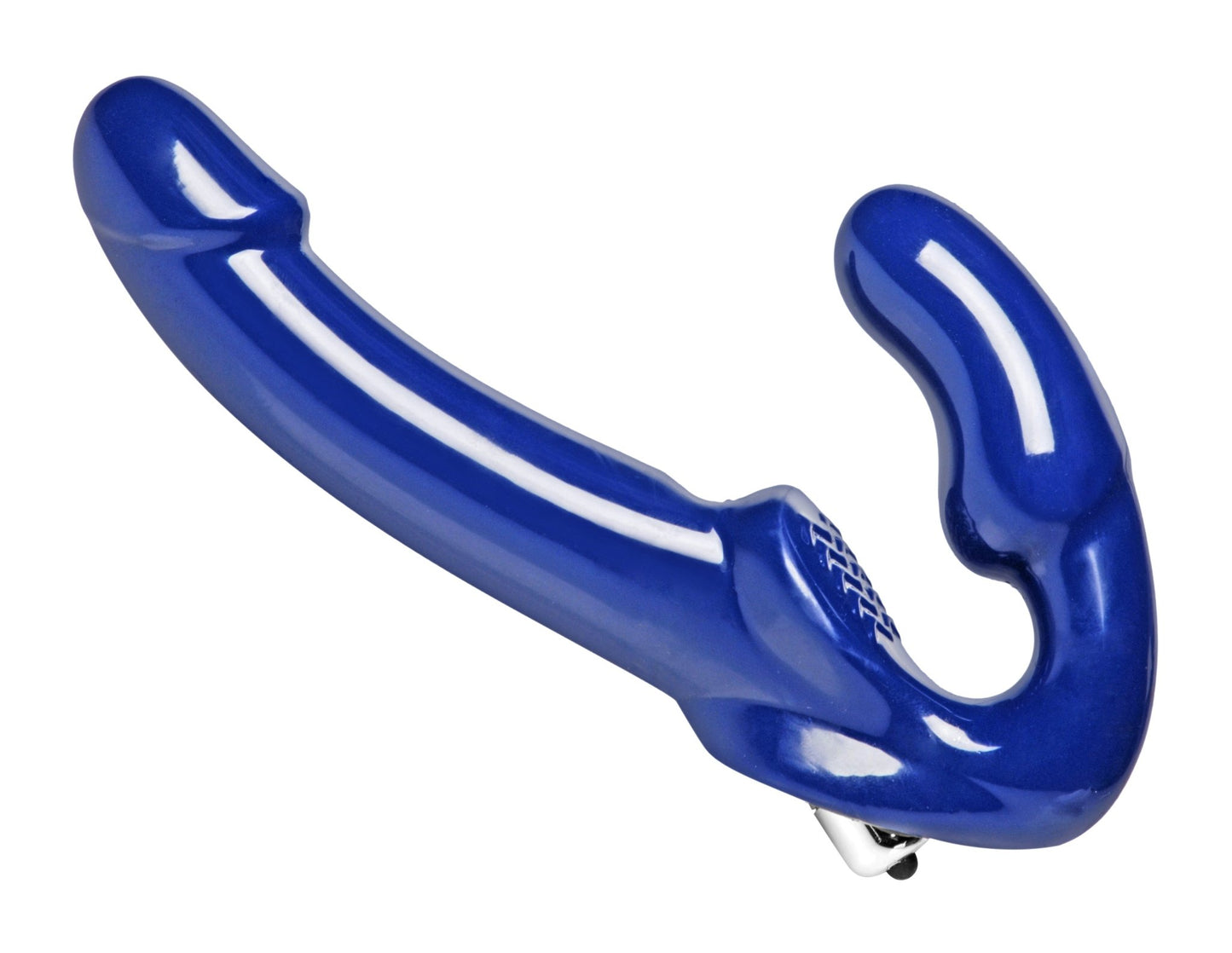 Revolver II Vibrating Strapless Strap on Dildo - Blue - Time4Task2Toys