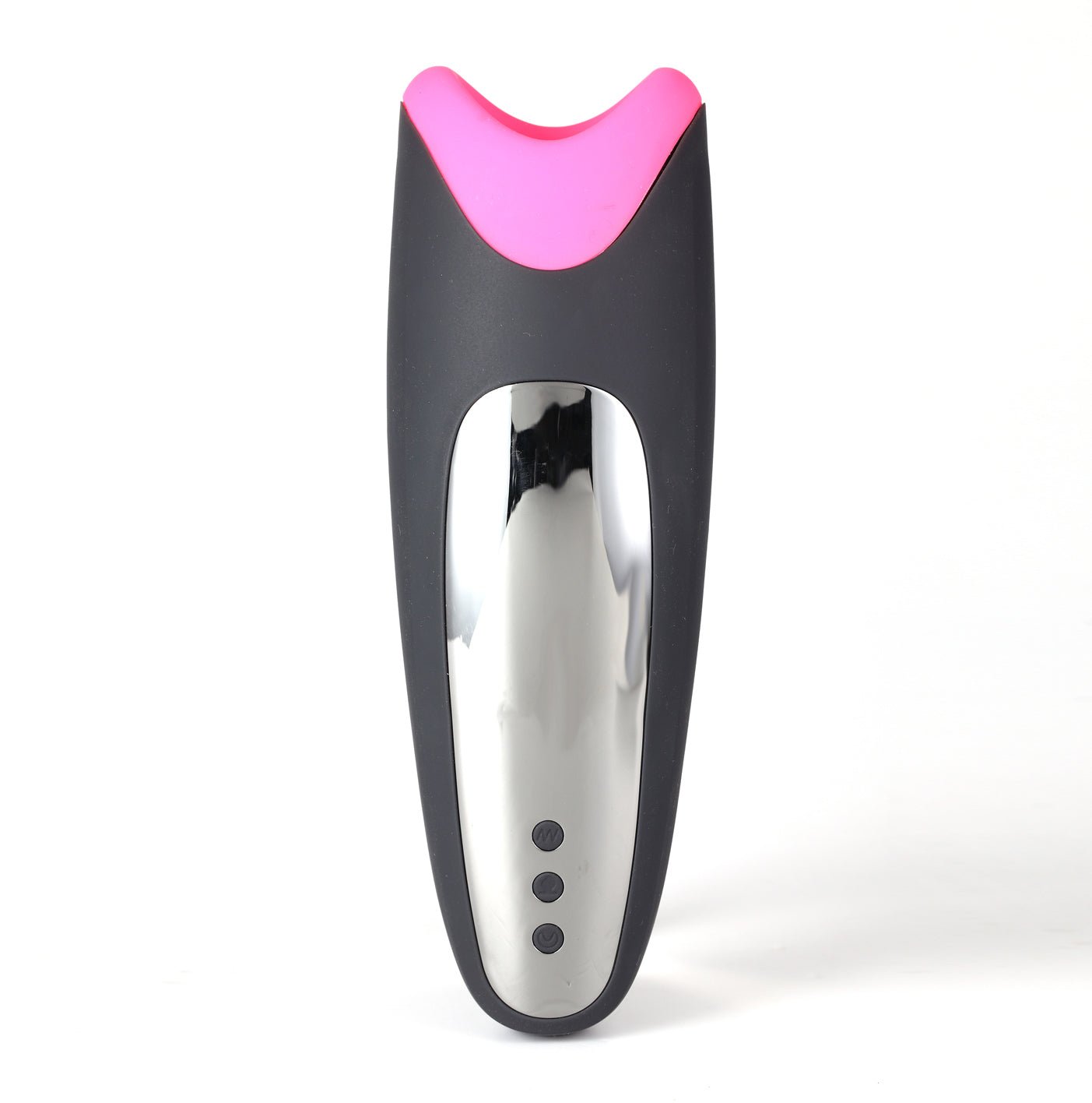 Piper USB Rechargeable Multi Function Masturbator With Suction - Black/pink - Time4Task2Toys