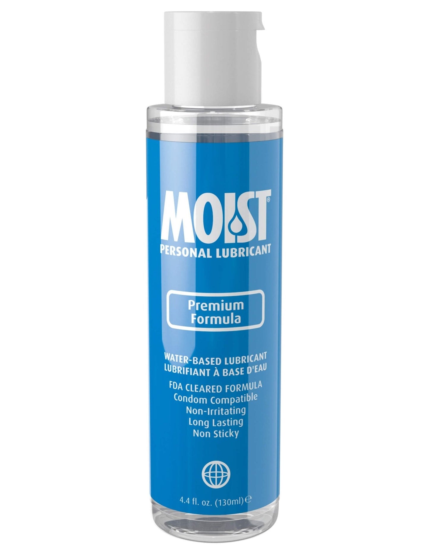 Moist Personal Lubricant - Premium Formula 4.4 Oz - Time4Task2Toys