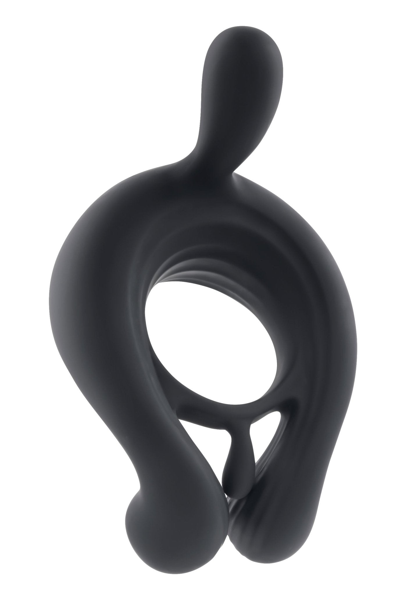 Playboy Pleasure - Triple Play - Cock Ring - Black - Time4Task2Toys