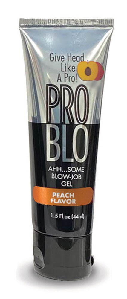 Problow - Oral Pleasure Gel - Peach - Time4Task2Toys