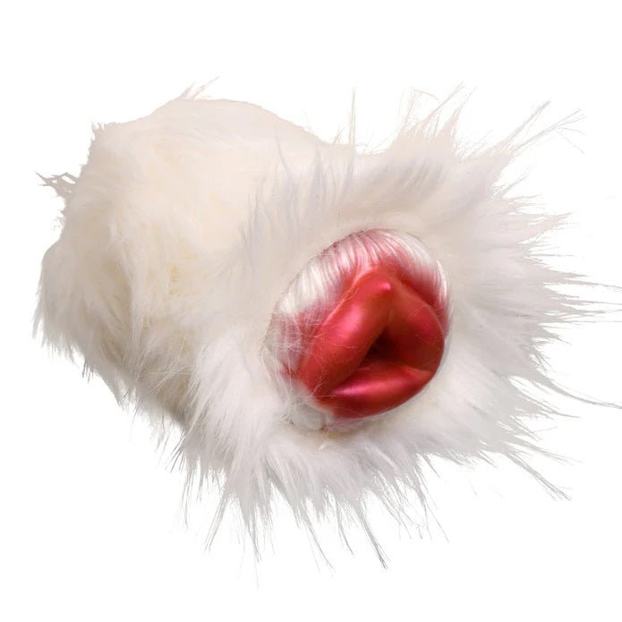 Snow She - Wolf Silicone Stroker - White - Time4Task2Toys