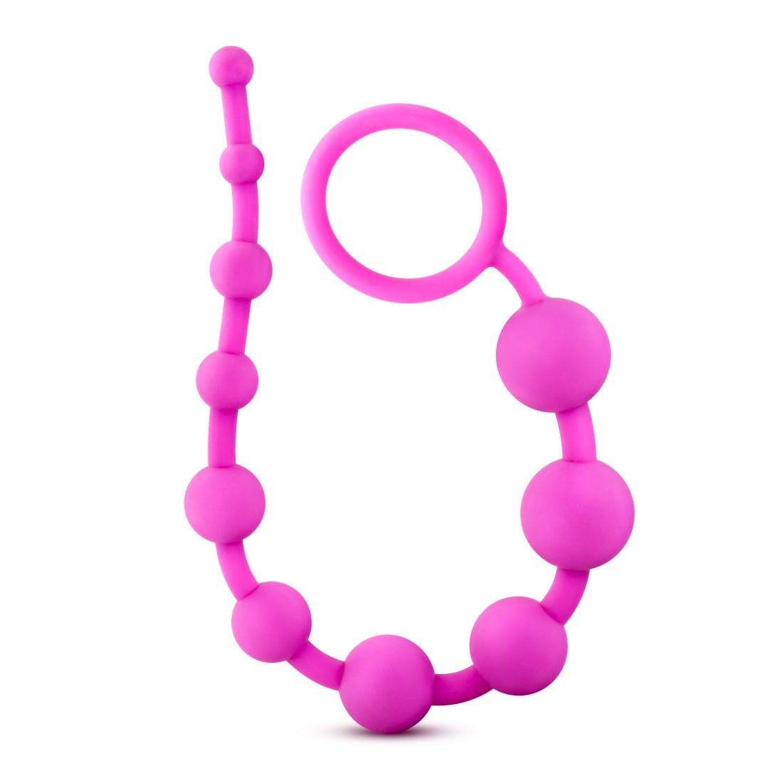 Luxe Silicone 10 Beads - Fuchsia - Time4Task2Toys
