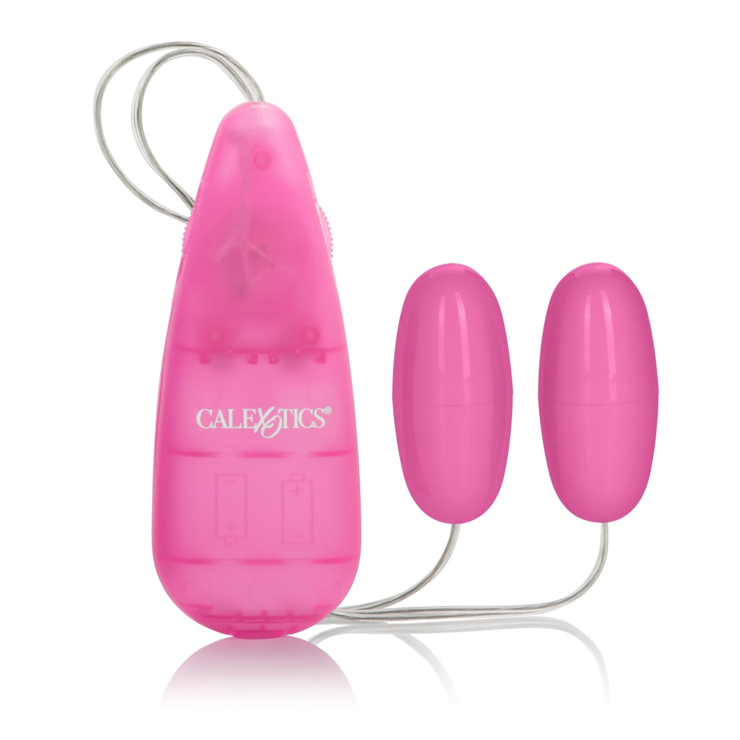 Pocket Exotics Vibrating Double Pink Passion Bullets - Pink - Time4Task2Toys