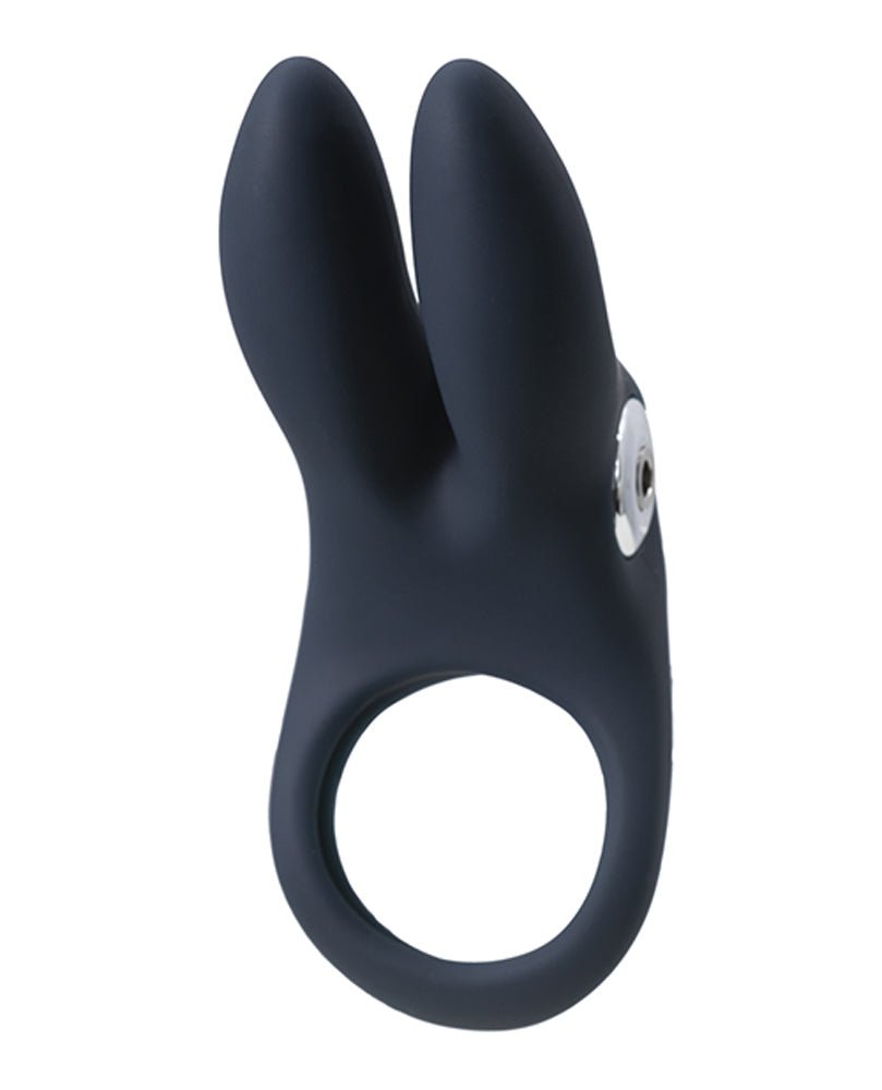 Sexy Bunny Rechargeable Ring - Black Pearl - Time4Task2Toys