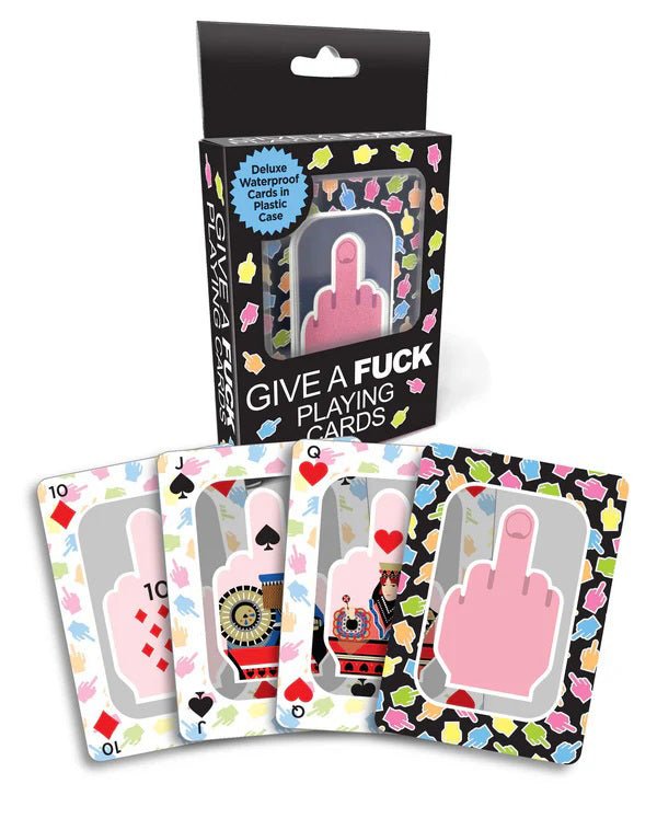 Fu Finger Waterproof Playing Cards - Time4Task2Toys