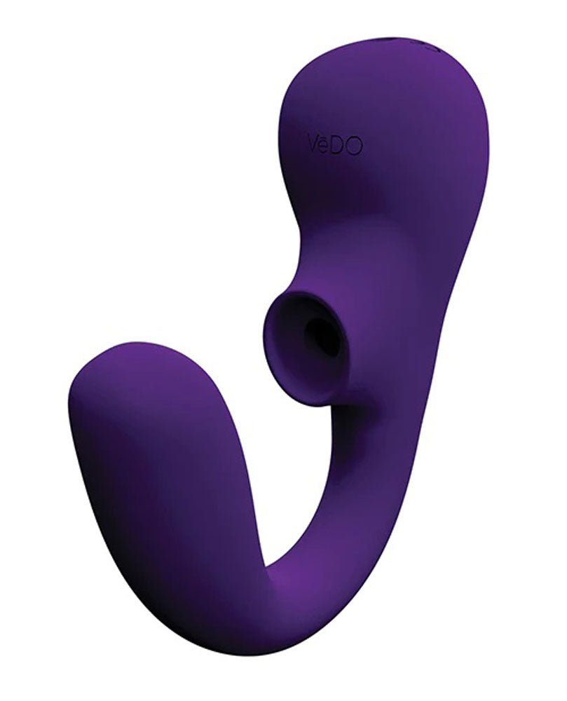 Suki Plus Rechargeable Dual Sonic Vibe - Deep Purple - Time4Task2Toys