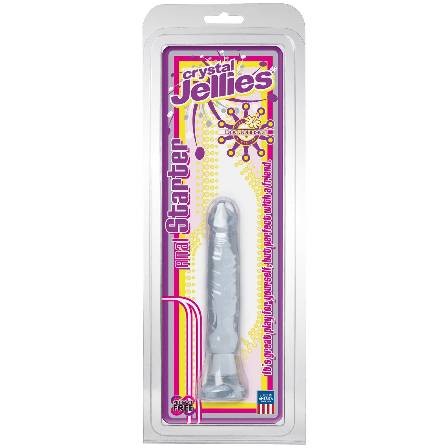 Crystal Jellies Anal Starter - Clear - Time4Task2Toys