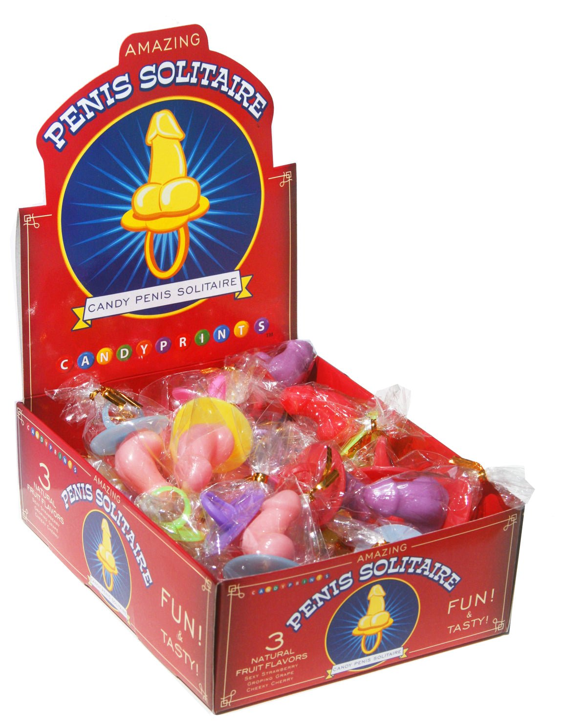 Amazing Penis Solitaire - 30 Piece Display - Time4Task2Toys
