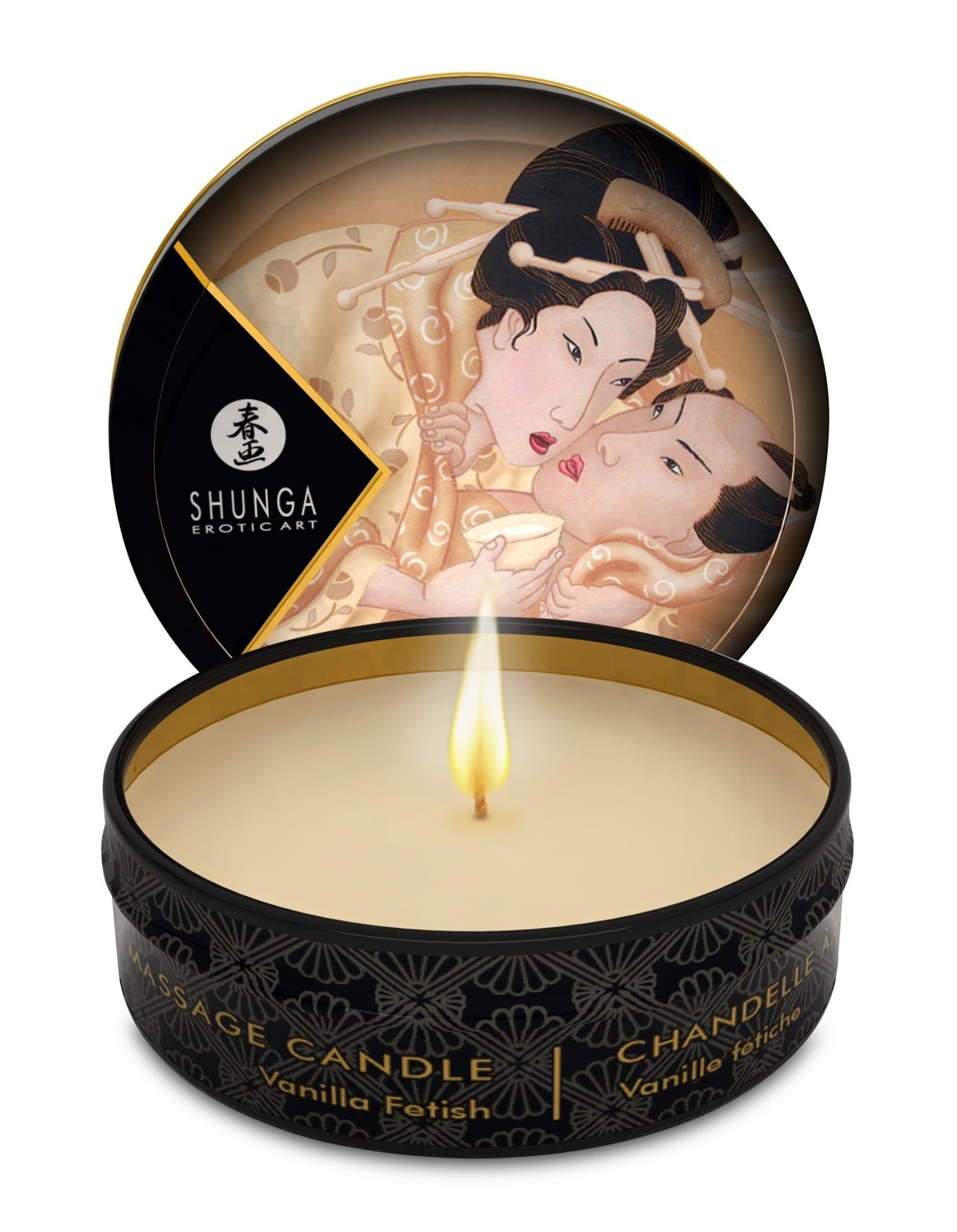Mini Massage Candle - Desire - Vanilla Fetish - 1 Fl. Oz. - Time4Task2Toys