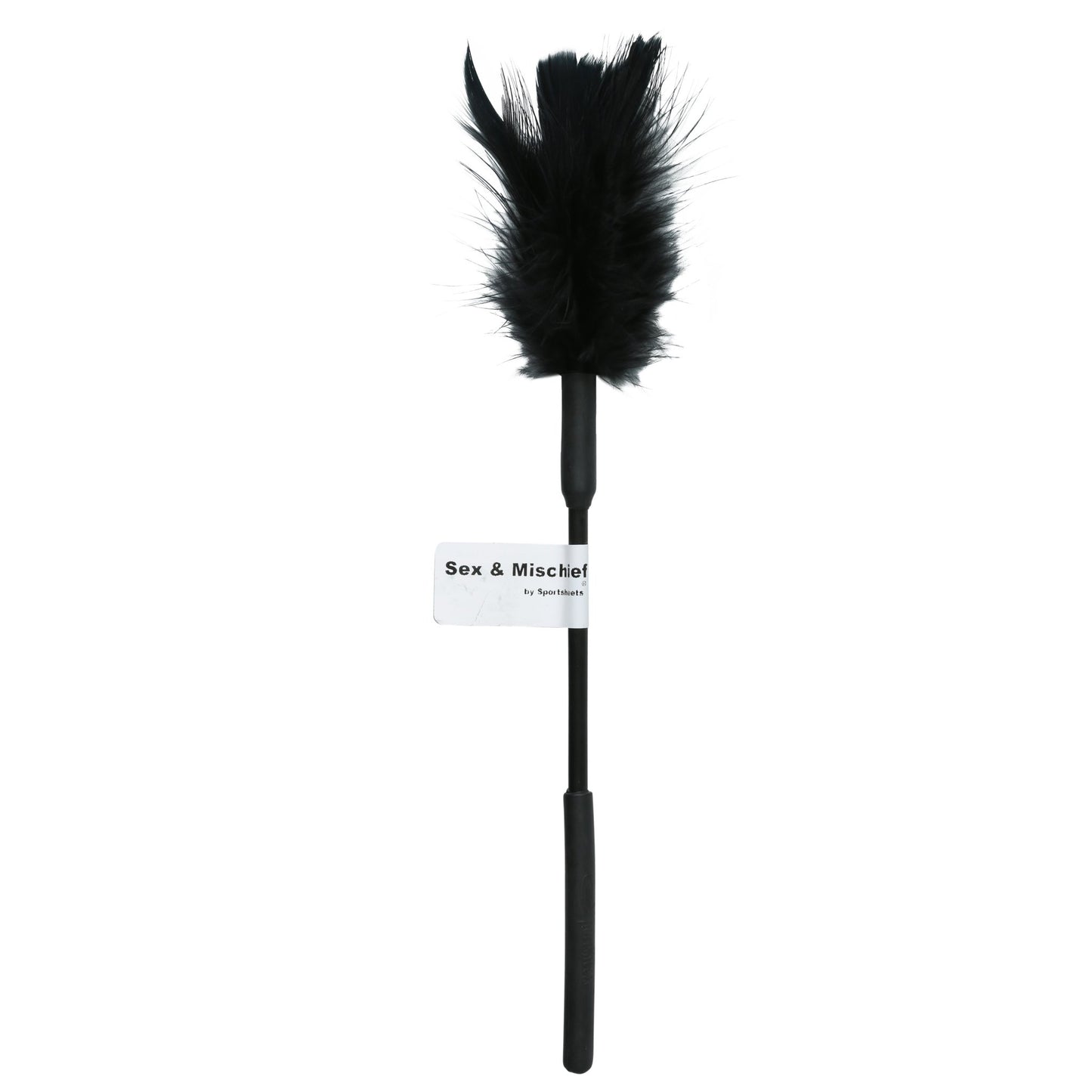 Sex and Mischief Feather Tickler - Black - Time4Task2Toys