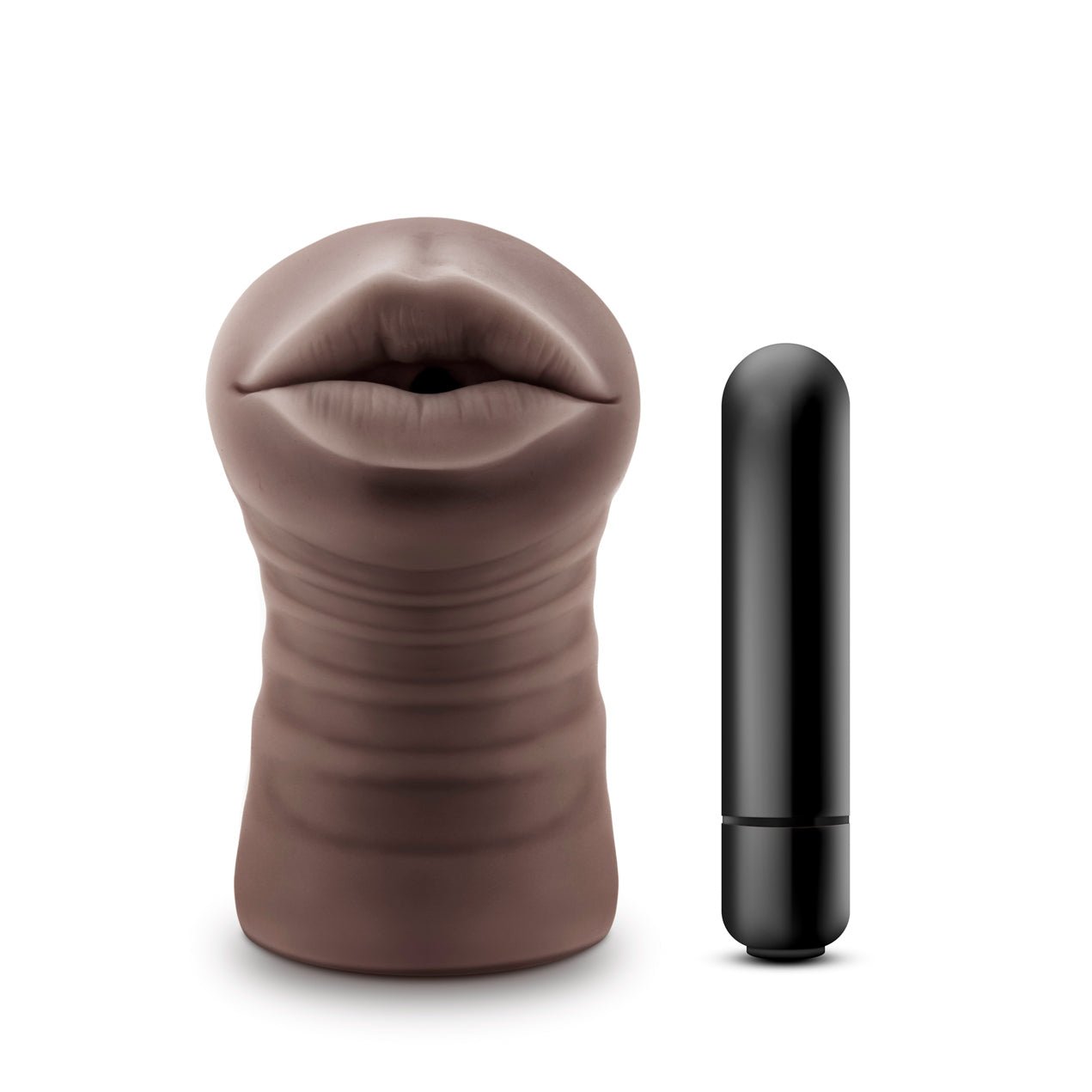 Enlust - Krystal - Vibrating Stroker - Brown - Time4Task2Toys