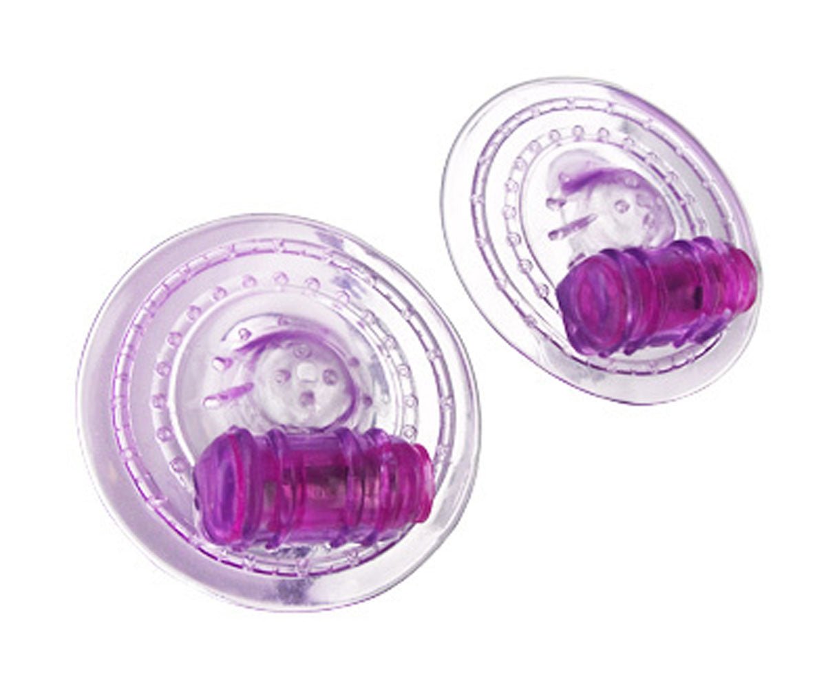 Razzles Vibrating Nipple Pads - Purple - Time4Task2Toys