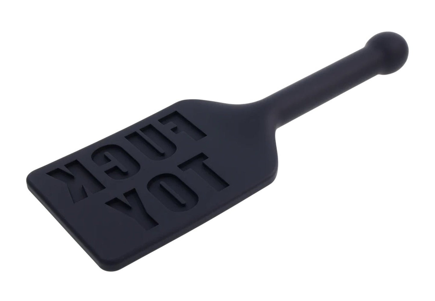 Edge Fuck Toy Silicone Paddle - Black - Time4Task2Toys