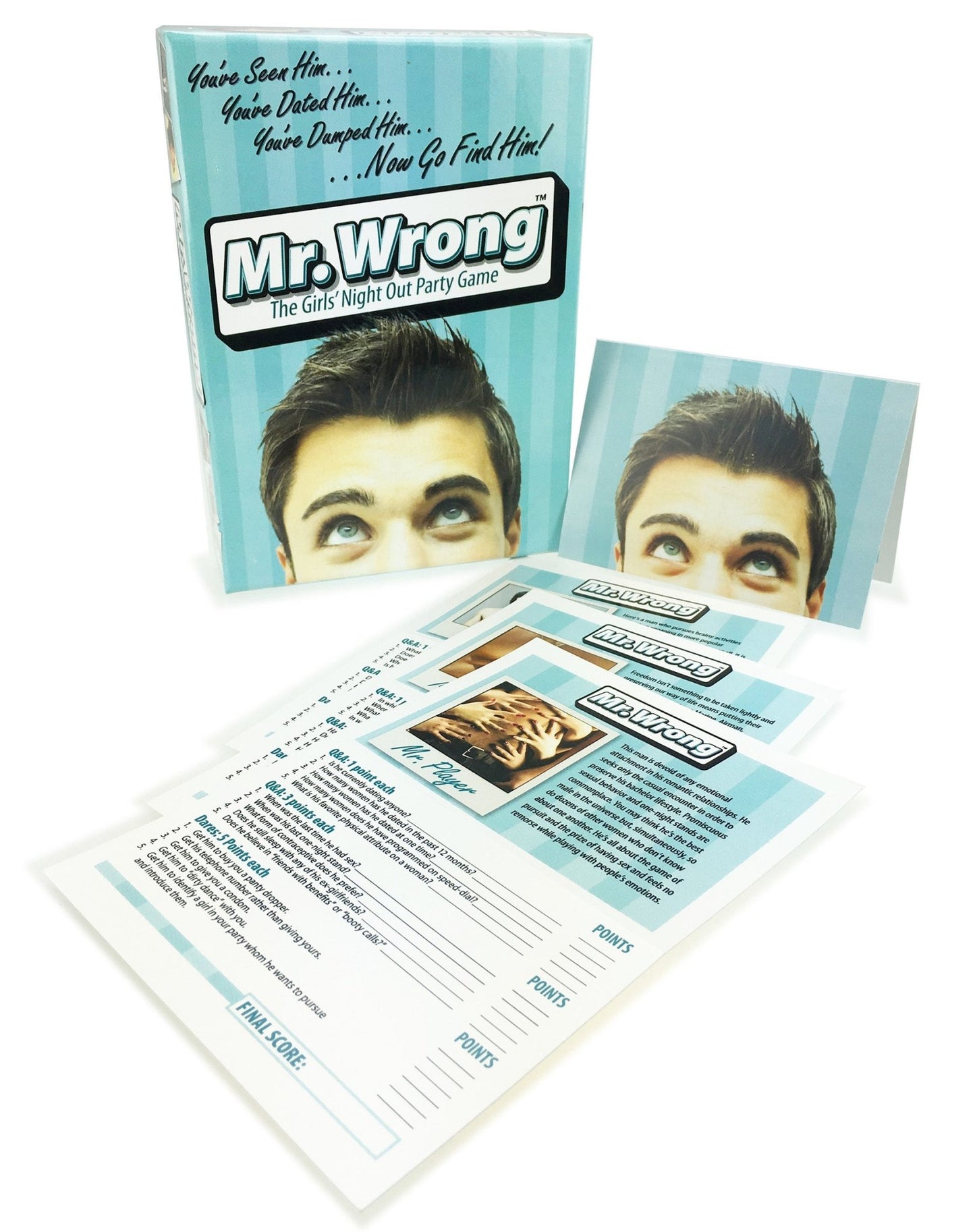 Mr. Wrong - the Girls Night Out Party Game - Time4Task2Toys