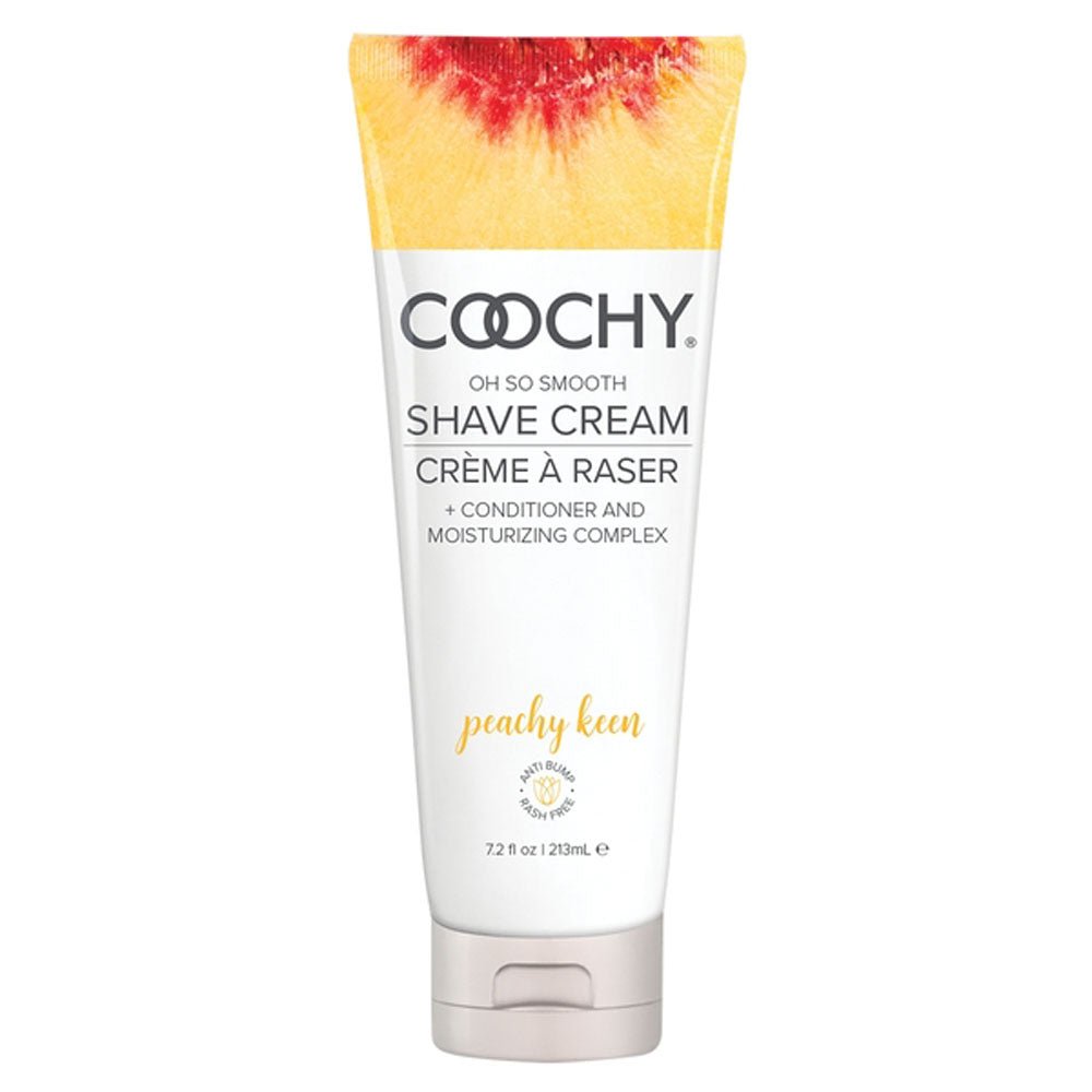 Coochy Oh So Smooth Shave Cream - Peachy Keen 7.2 Fl Oz 213ml - Time4Task2Toys