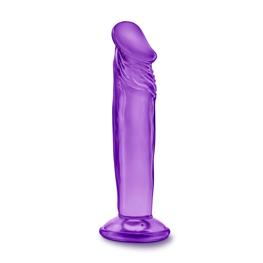 B Yours - Sweet n' Small 6 Inch Dildo With Suction Cup - Purple - Time4Task2Toys