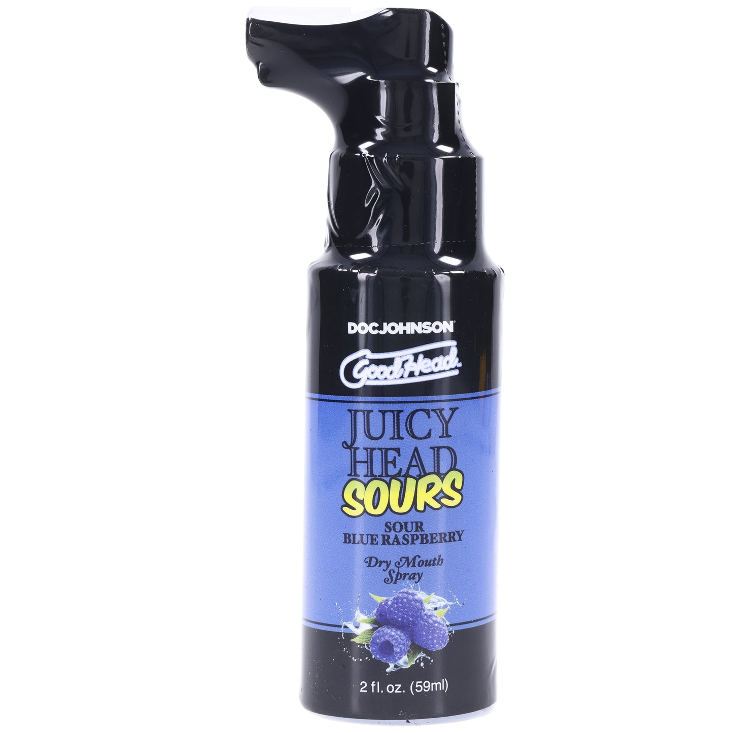 "Goodhead - Juicy Head - Dry Mouth Spray - Sour Blue Raspberry - 2 Oz DJ1363-02-BX"