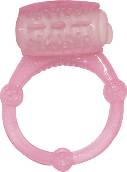 Humm Dinger Vibrating Penis Ring Clitoral Stimulator - Magenta - Time4Task2Toys