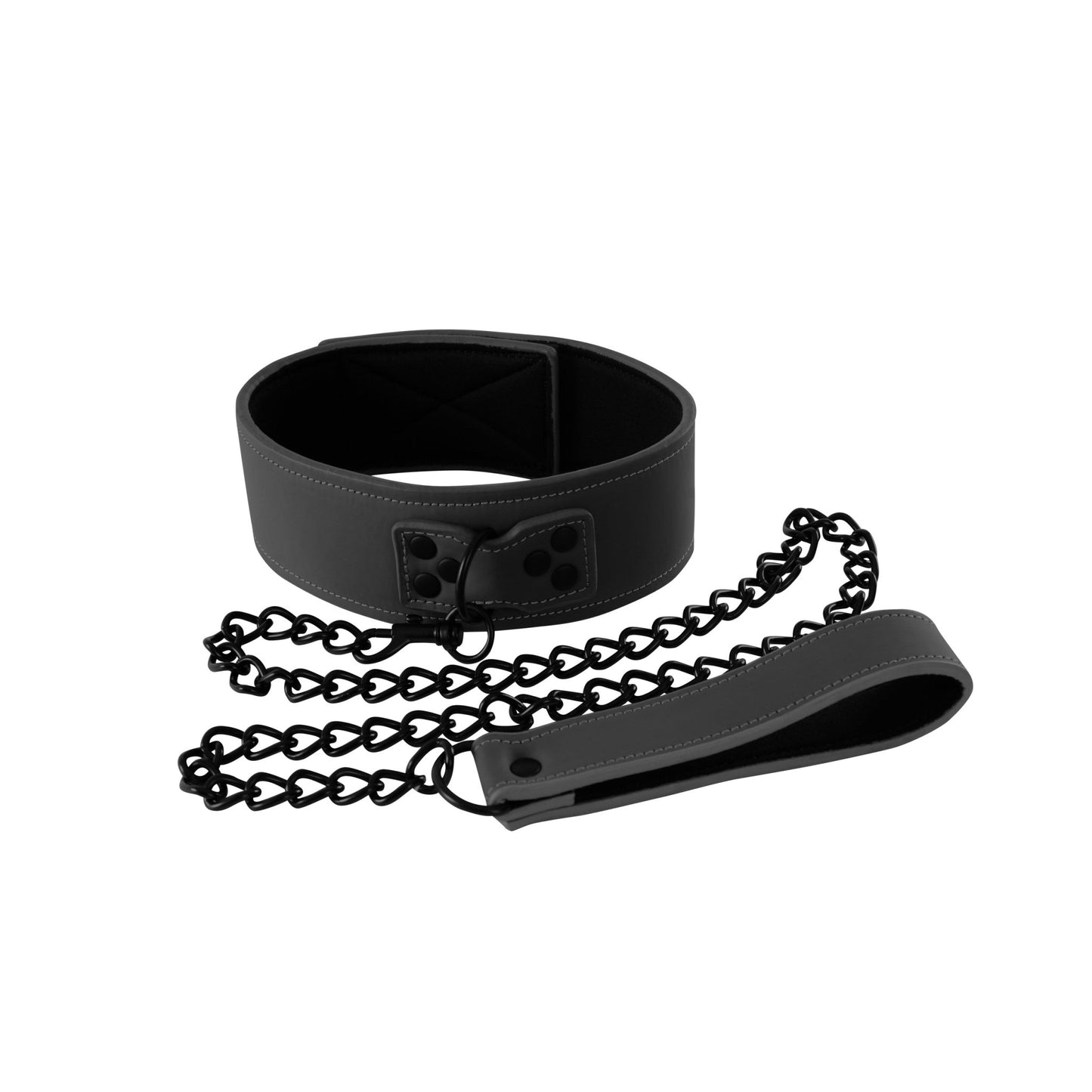 Renegade Bondage Collar - Black - Time4Task2Toys