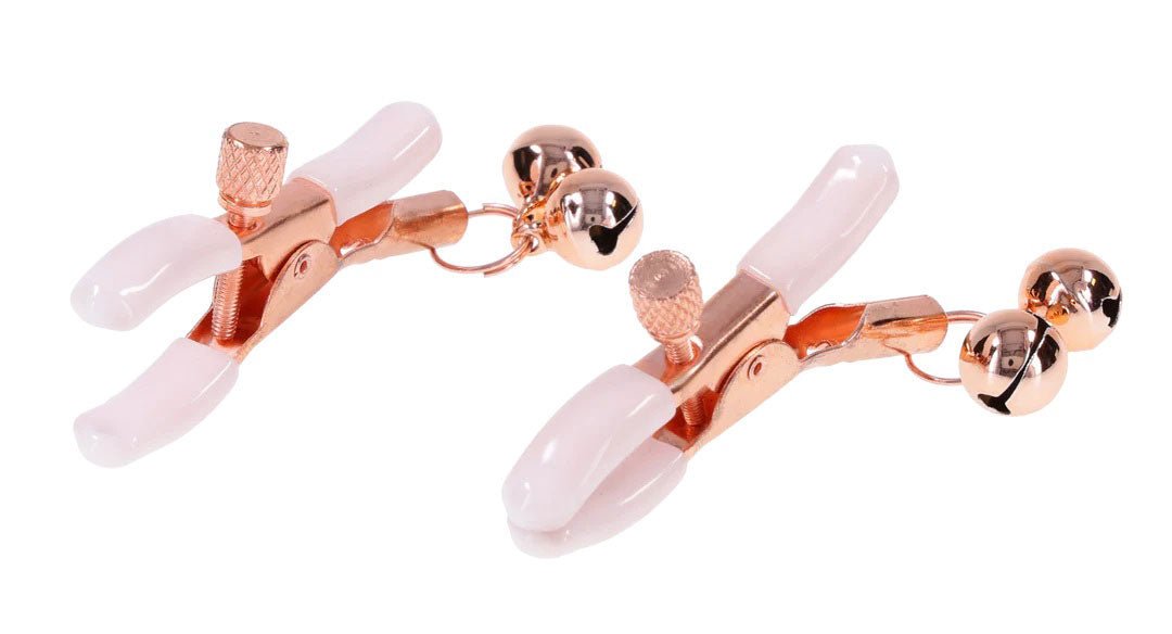 Peaches 'N Creame Bell Nipple Clamps - Time4Task2Toys