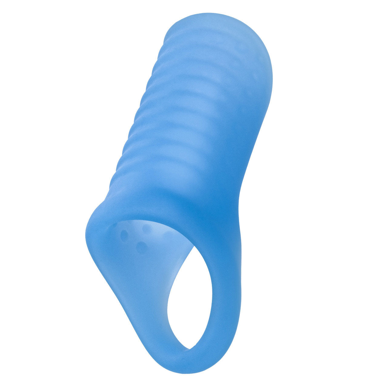 "Basic Essentials Liquid Silicone Pleasure Enhance - Blue SE1739333"