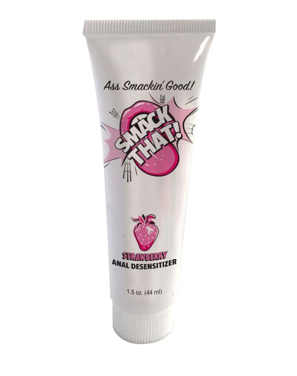 Smack That Anal Desensitizer Strawberry 1.5oz - Time4Task2Toys
