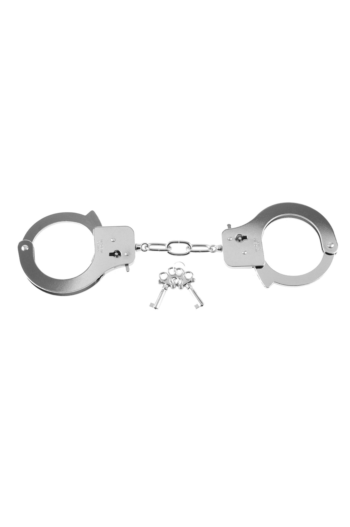 Fetish Fantasy Series Metal Handcuffs - Silver - Time4Task2Toys