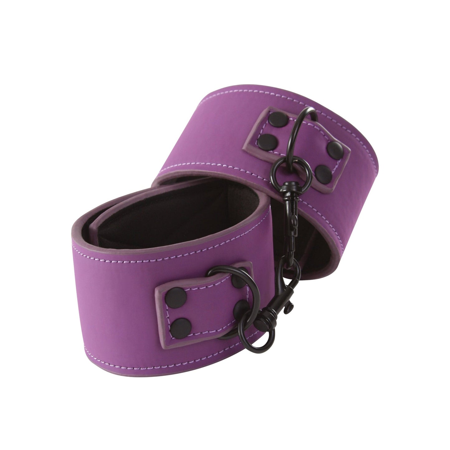 Lust Bondage Wrist Cuff - Purple - Time4Task2Toys