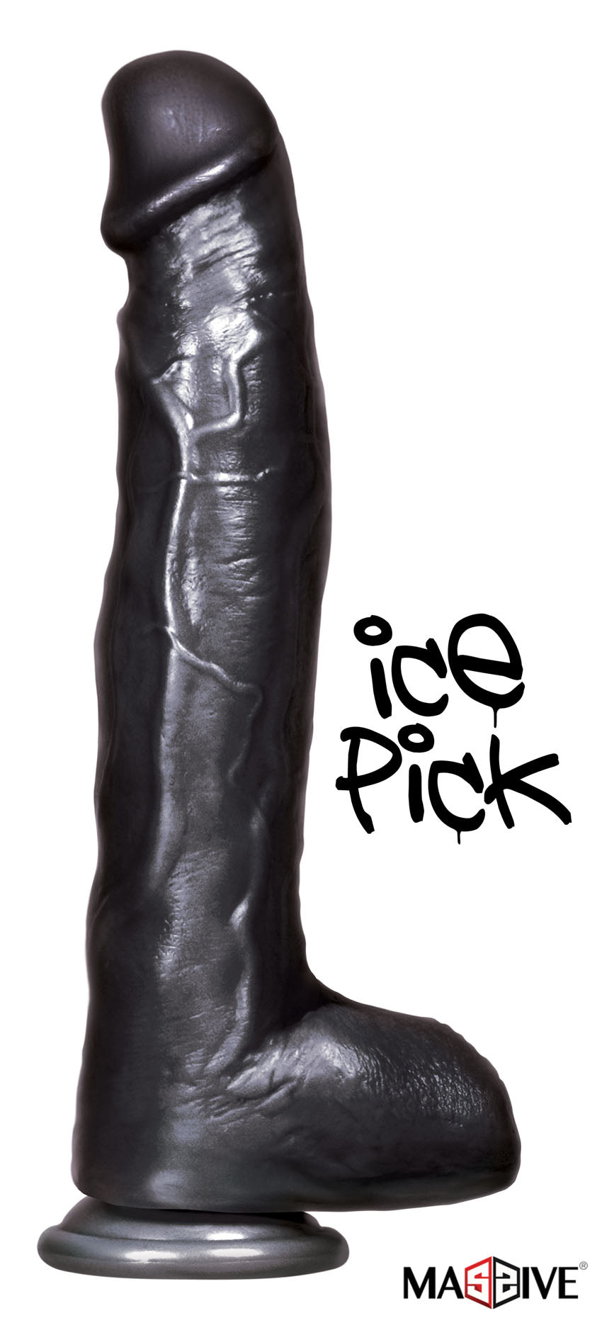 Bbc - Big Black Cock Icepick 12 Inch - Time4Task2Toys